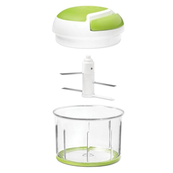 NWOT Starfrit Pull Chopper, Green/White | Kitchen Ergonomic Tools | Lime Green - Picture 10 of 11